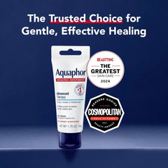 Aquaphor Healing Ointment Skin Protectant and Moisturizer for Dry and Cracked Skin Unscented - 1.75oz: Hand and Body Lotions, Tube, Whole Body Use