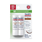 Aquaphor Lip Naturals-Coconut Blister Dual Pack - 0.7oz: Moisturizing, Nourishing, Lip Balms, Stick