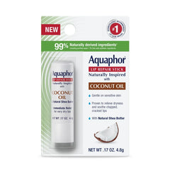 Aquaphor Lip Repair Stick For Immediate Relief - Coconut - 0.17oz: No Fragrance Added, Contains Shea Butter, Contains Coconut Oil