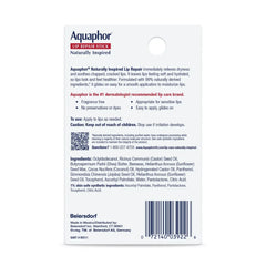 Aquaphor Lip Repair Stick For Immediate Relief - Coconut - 0.17oz: No Fragrance Added, Contains Shea Butter, Contains Coconut Oil