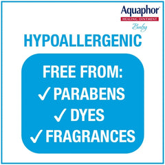 Aquaphor Baby Healing Ointment - Advanced Therapy to Help Heal Diaper Rash and Chapped Skin - 3oz. Tube