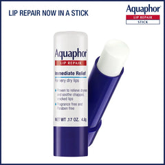 Aquaphor Lip Repair Stick for Dry Chapped Lips - 0.17oz: Paraben-Free, Unflavored